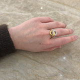 Interlocking Circles Diamond Ring-Interlocking Circles Diamond Ring