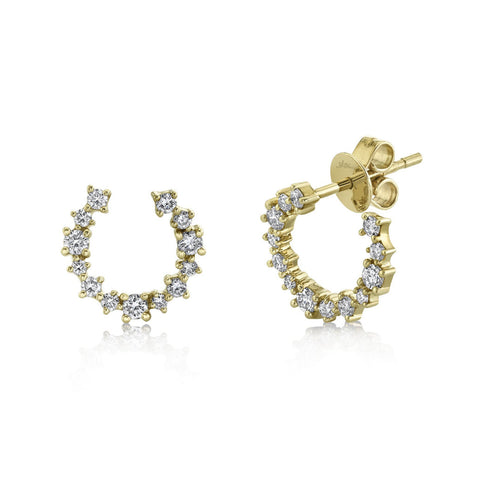 Shy Creation Diamond Earrings 0.51 CT-Shy Creation Diamond Earrings 0.51 CT - SC55020151