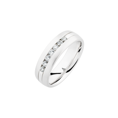 Christian Bauer Men's Platinum Diamond Band-Christian Bauer Men's Platinum Diamond Band 244744