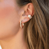 Anita Ko Baguette Diamond Galaxy Ear Cuff-Anita Ko Baguette Diamond Galaxy Ear Cuff - AKGXYBC - WG