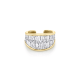 Anita Ko Baguette Diamond Galaxy Ear Cuff-Anita Ko Baguette Diamond Galaxy Ear Cuff - AKGXYBC - YG