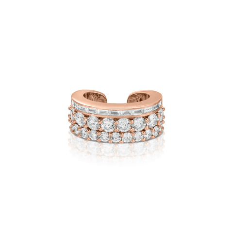 Anita Ko Diamond Lola Ear Cuff-Anita Ko Diamond Lola Ear Cuff - AKECRDBAG - D - RG