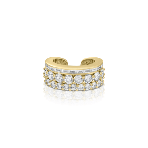 Anita Ko Diamond Lola Ear Cuff-Anita Ko Diamond Lola Ear Cuff - AKECRDBAG - D - YG