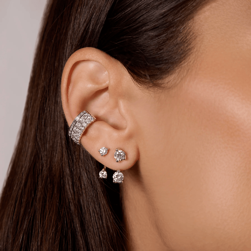 Anita Ko Diamond Lola Ear Cuff-Anita Ko Diamond Lola Ear Cuff - AKECRDBAG - D - YG
