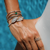 Anita Ko Palm Leaf Diamond Bracelet-Anita Ko Palm Leaf Diamond Bracelet - AKPLB - WG