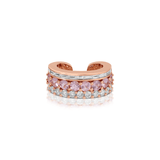 Anita Ko Pink Sapphire Lola Ear Cuff-Anita Ko Pink Sapphire Lola Ear Cuff - AKECRDBAG - PS - RG