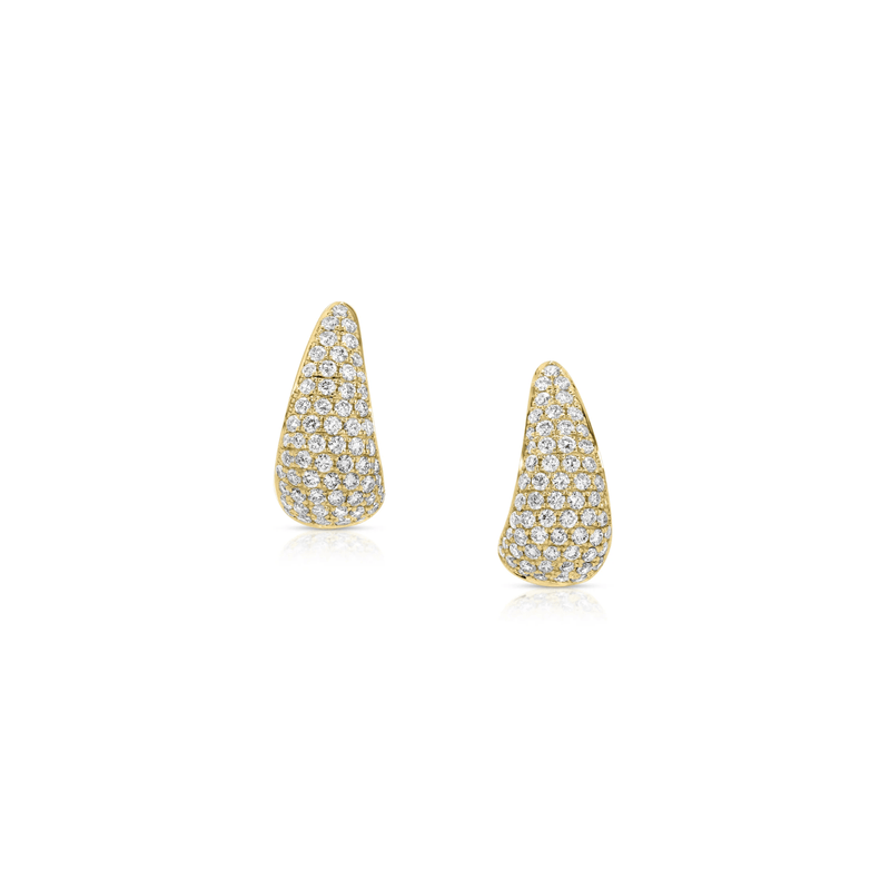 Anita Ko Small Diamond Claw Earrings-Anita Ko Small Diamond Claw Earrings - AKDCLAW - S - YG