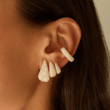 Anita Ko Small Diamond Claw Earrings-Anita Ko Small Diamond Claw Earrings - AKDCLAW - S - YG