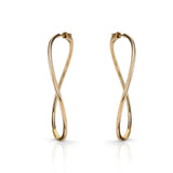 Anita Ko Twisted Hoops-Anita Ko Twisted Hoops - AKTWHP - RG