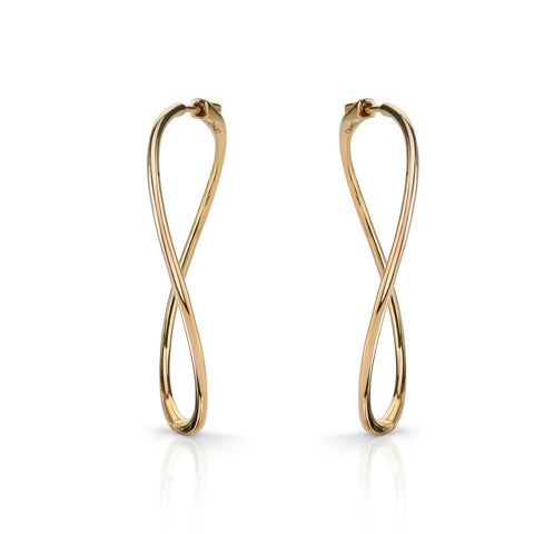 Anita Ko Twisted Hoops-Anita Ko Twisted Hoops - AKTWHP - RG