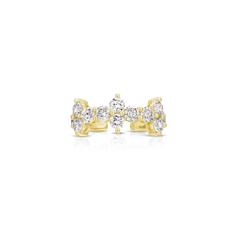 Anita Ko Vivi Diamond Ear Cuff-Anita Ko Vivi Diamond Ear Cuff - AKVIVIEC - YG