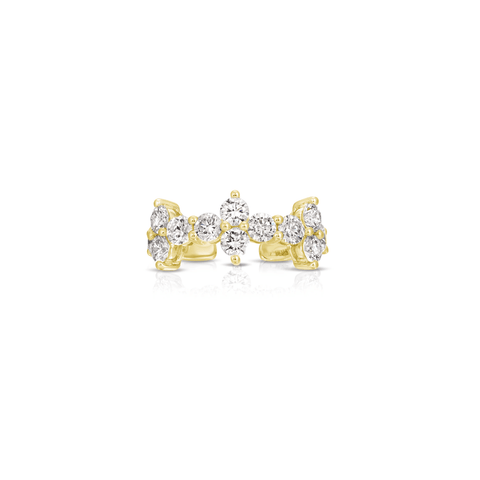 Anita Ko Vivi Diamond Ear Cuff-Anita Ko Vivi Diamond Ear Cuff - AKVIVIED - YG