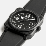 Bell & Ross BR-03 Black Matte-Bell & Ross BR-03 Black Matte BR03A-BL-CE/SRB