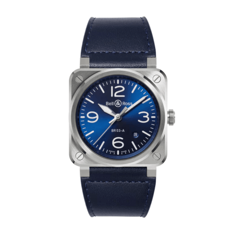 Bell & Ross BR-03 Blue Steel 41mm-Bell & Ross BR - 03 Blue Steel 41mm - BR03A - BLU - ST/SCA