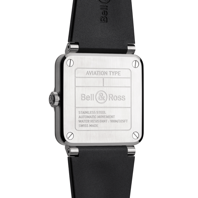 Bell & Ross BR-03 Skeleton Grey Steel 41mm-Bell & Ross BR - 03 Skeleton Grey Steel 41mm - BR03A - GR - SKST/SRB