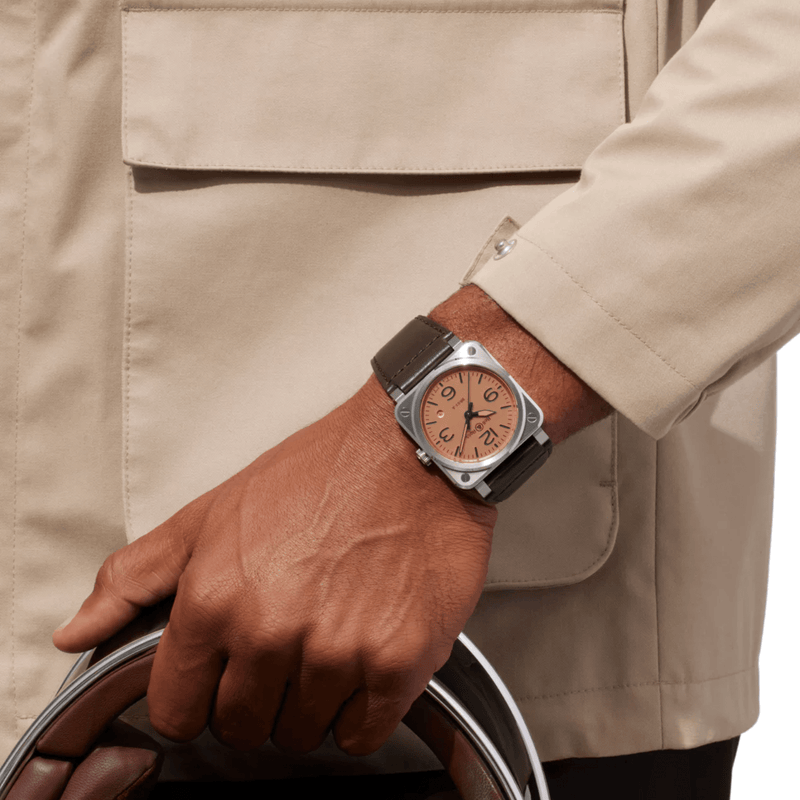 Bell & Ross New BR 03 Copper-Bell & Ross New BR 03 Copper - BR03A - GB - ST/SCA