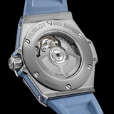 Hublot Big Bang One Click Steel Coal Blue Diamonds 33mm-Big Bang One Click Steel Coal Blue Diamonds - 485.SX.717B.RX.1204