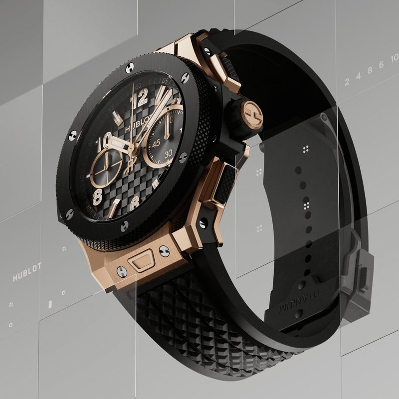 Hublot Big Bang Original Unico King Gold Ceramic 43mm-Hublot Big Bang Original Unico King Gold Ceramic 43mm 431.OM.1380.RX