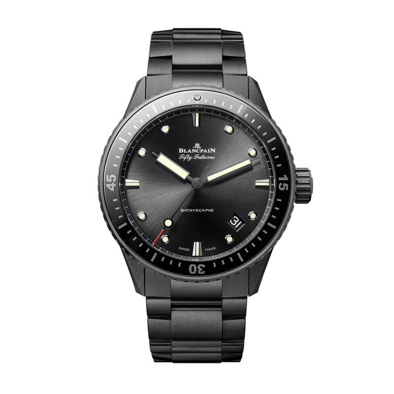 Blancpain Fifty Fathoms Bathyscaphe 43mm-Blancpain Fifty Fathoms Bathyscaphe - 5000 0130 01S