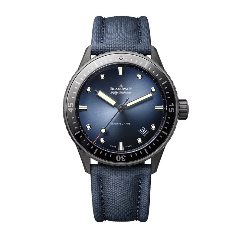 Blancpain Fifty Fathoms Bathyscaphe 43.6mm-Blancpain Fifty Fathoms Bathyscaphe - 5000A - 0140 - O52A