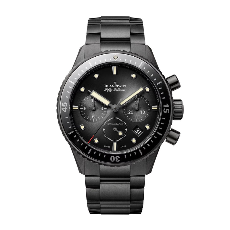 Blancpain Fifty Fathoms Bathyscaphe Chronographe Flyback 43mm-Blancpain Fifty Fathoms Bathyscaphe Chronographe Flyback - 5200 0130 01S