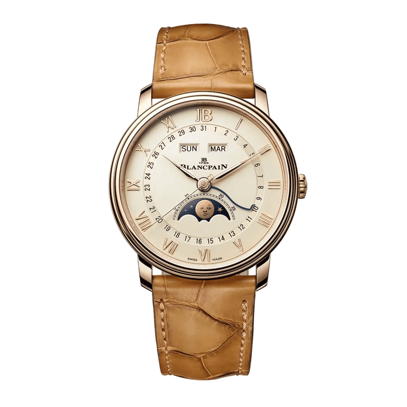 Blancpain Villeret Quantième Complet-Blancpain Villeret Quantième Complet 6654N 3642 55B
