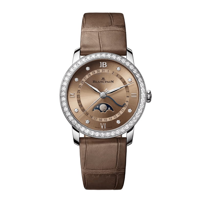 Blancpain Villeret Quantième Phases de Lune-Blancpain Villeret Quantième Pleases de Lune 6126N 4646 55B