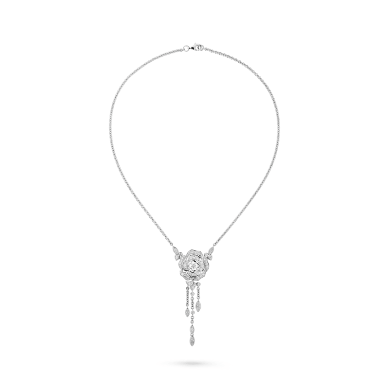 CHANEL Bouton de Camélia Transformable Necklace-CHANEL Bouton de Camélia Transformable Necklace - J12445