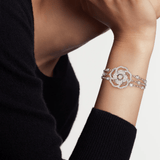 CHANEL Camélia Bloom Supple Cuff-CHANEL Camélia Bloom Supple Cuff - J13524