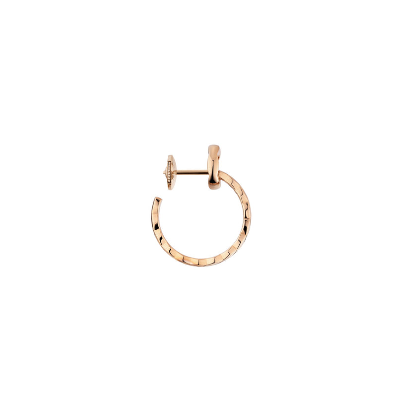 CHANEL Coco Hoop Earrings-CHANEL Coco Hoop Earrings - J13160