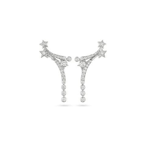 CHANEL Comète Couture Earrings-CHANEL Comète Couture Earrings - J64764