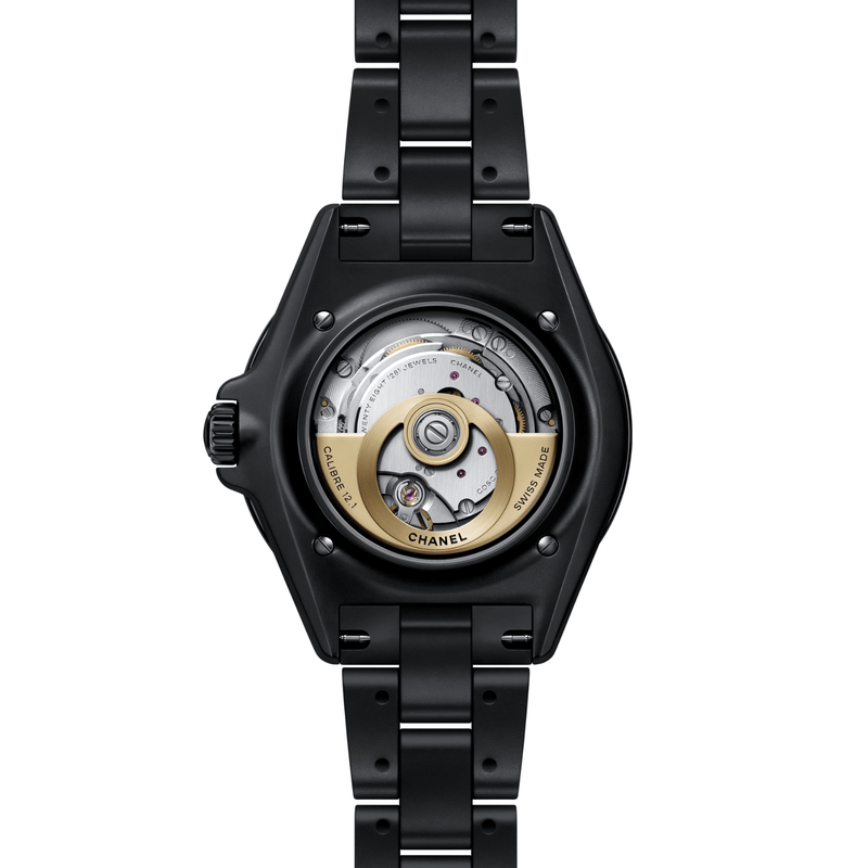 CHANEL J12 Golden Black Watch Caliber 12.1, 42mm-CHANEL J12 Golden Black Watch Caliber 12.1, 42mm - H11060