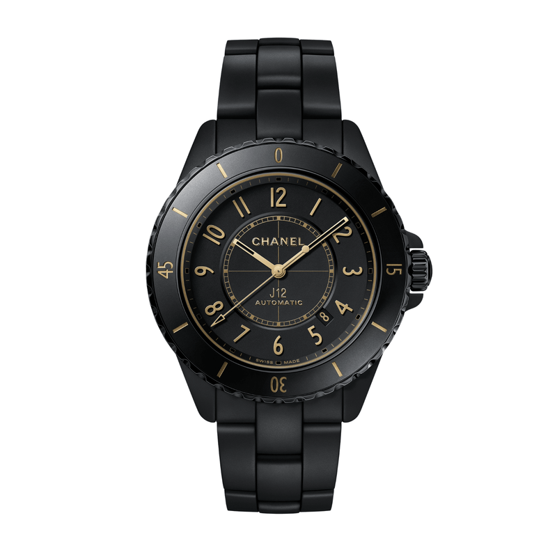CHANEL J12 Golden Black Watch Caliber 12.1, 42mm-CHANEL J12 Golden Black Watch Caliber 12.1, 42mm H11060