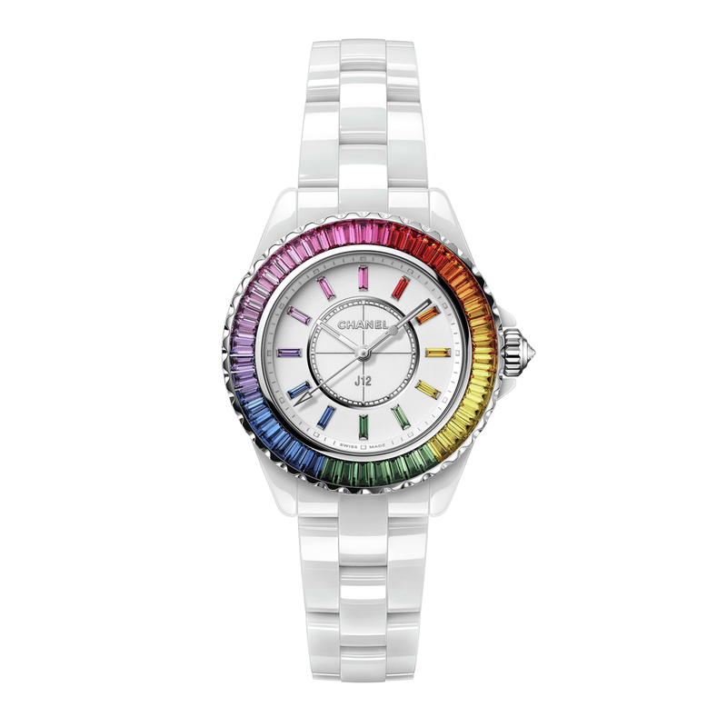 CHANEL J12 Electro White Ceramic 33mm-CHANEL J12 White Ceramic 33mm H6826
