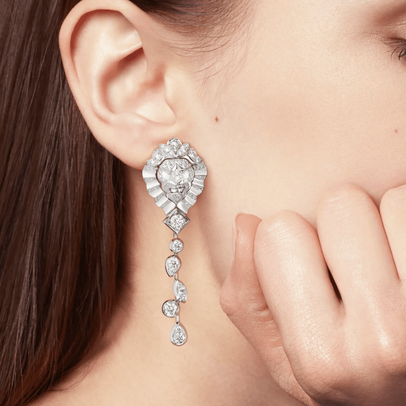 CHANEL Lion Solaire De CHANEL Earrings-CHANEL Lion Solaire De CHANEL Earrings - J65422