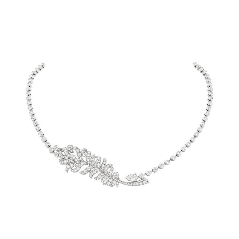 CHANEL Plume De CHANEL Necklace-CHANEL Plume De CHANEL Necklace - J65553