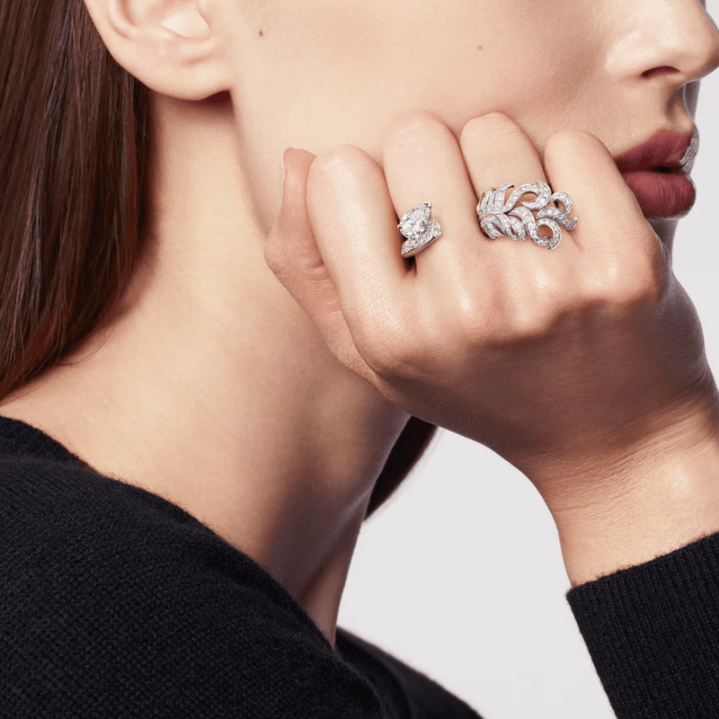 CHANEL Plume De CHANEL Ring-CHANEL Plume De CHANEL Ring - J65681
