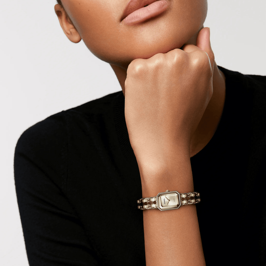 CHANEL PREMIÈRE Iconic Chain Golden Brown Watch - H11152