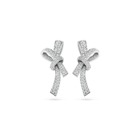CHANEL Ruban Earrings-CHANEL Ruban Earrings - J60879