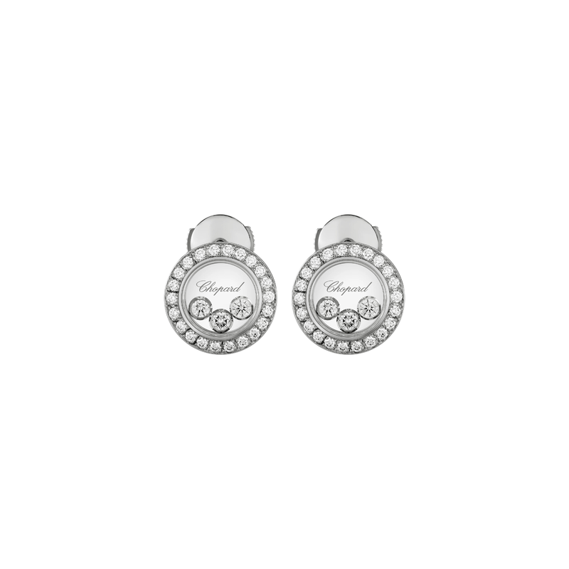 Chopard Happy Diamonds Icons Earrings-Chopard Happy Diamonds Icons Earrings - 83A018 - 1201