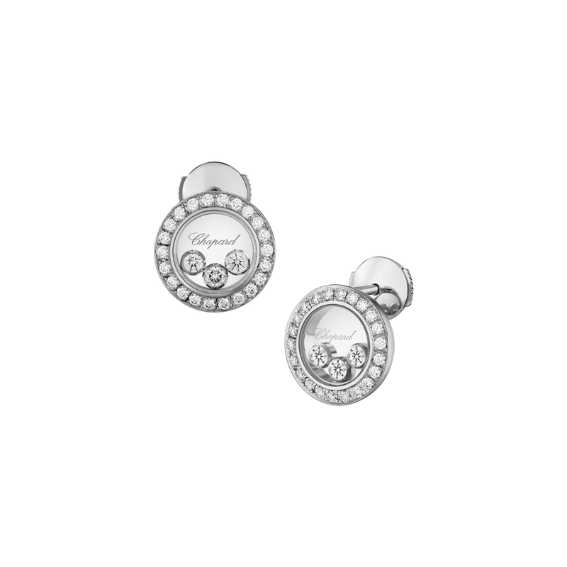 Chopard Happy Diamonds Icons Earrings-Chopard Happy Diamonds Icons Earrings - 83A018 - 1201