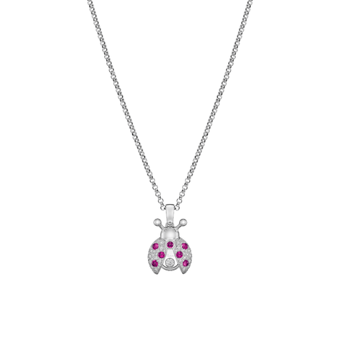 Chopard Happy Diamonds Ladybird Necklace-Chopard Happy Diamonds Ladybird Necklace 79A186-1201