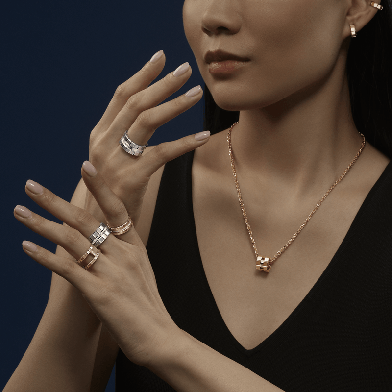 Chopard Ice Cube Necklace-Chopard Ice Cube Pendant 797004-5001