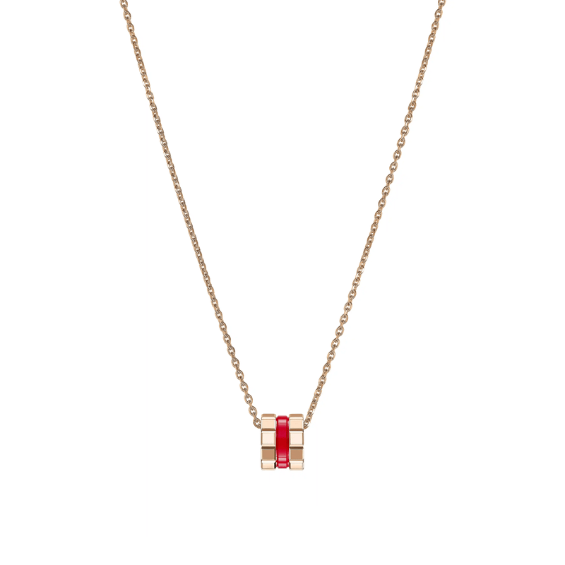 Chopard Ice Cube Red Hyceram® Pendant-Chopard Ice Cube Red Hyceram® Pendant 797005-9001