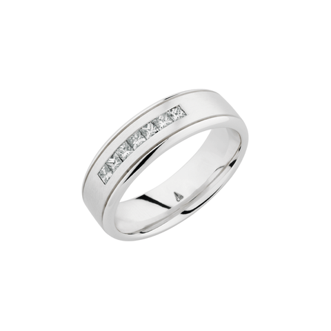 Christian Bauer Platinum Diamond Band-Christian Bauer Platinum Diamond Band 244743-150293