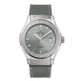 Hublot Classic Fusion Titanium Sage Green 42mm-Hublot Classic Fusion Titanium Sage Green 42mm 542.NX.891G.NR