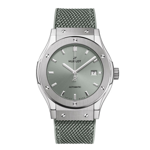 Hublot Classic Fusion Titanium Sage Green 42mm-Hublot Classic Fusion Titanium Sage Green 42mm 542.NX.891G.NR