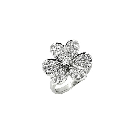 Clover Diamond Ring-Clover Diamond Ring - DRTIJ03695