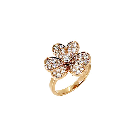 Clover Diamond Ring-Clover Diamond Ring - DRTIJ03739