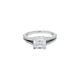 Daniel K Platinum Split Shank Engagement Ring-Daniel K Platinum Split Shank Engagement Ring - DRDAN00588